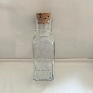 One Pound Honey Glass Cork Top Storage Jar